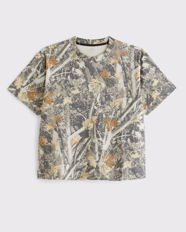 Men's YPB Active Heavyweight Cotton Tee | Men's Tops | Abercrombie.com | Abercrombie & Fitch (US)