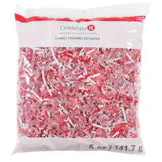 Pink, Red & White Valentine's Day Paper Shreds by Celebrate It™ | Michaels Stores