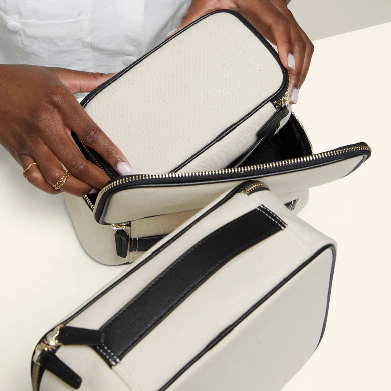 Canvas Packing Cube Organizers | Organic Cotton Canvas | Leatherology