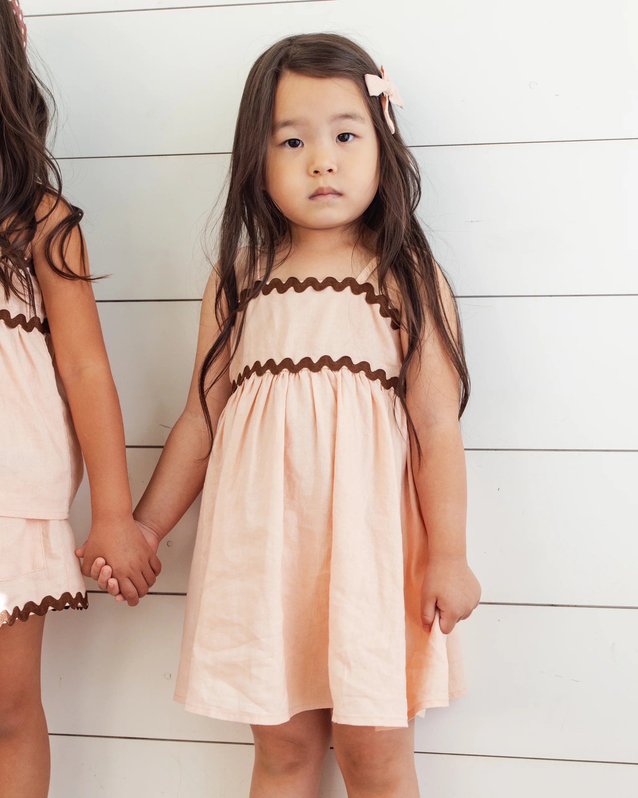 Ric Rac Dress Blush | Rylee + Cru