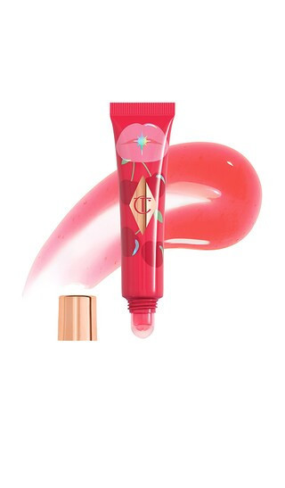 Charlotte Tilbury Unreal Lips Healthy Glow Nectar Oil in Cherry Glaze. | Revolve Clothing (Global)