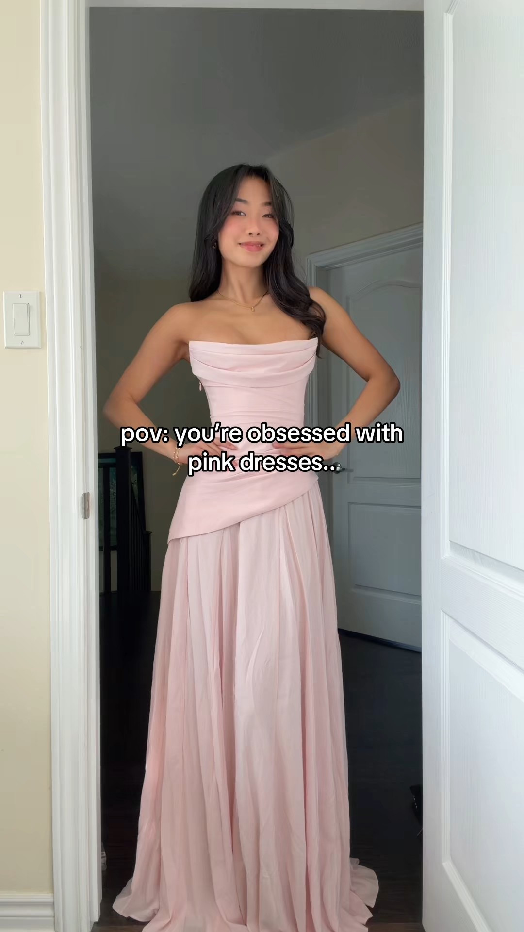 pink dresses!!:) the fourth is fenity