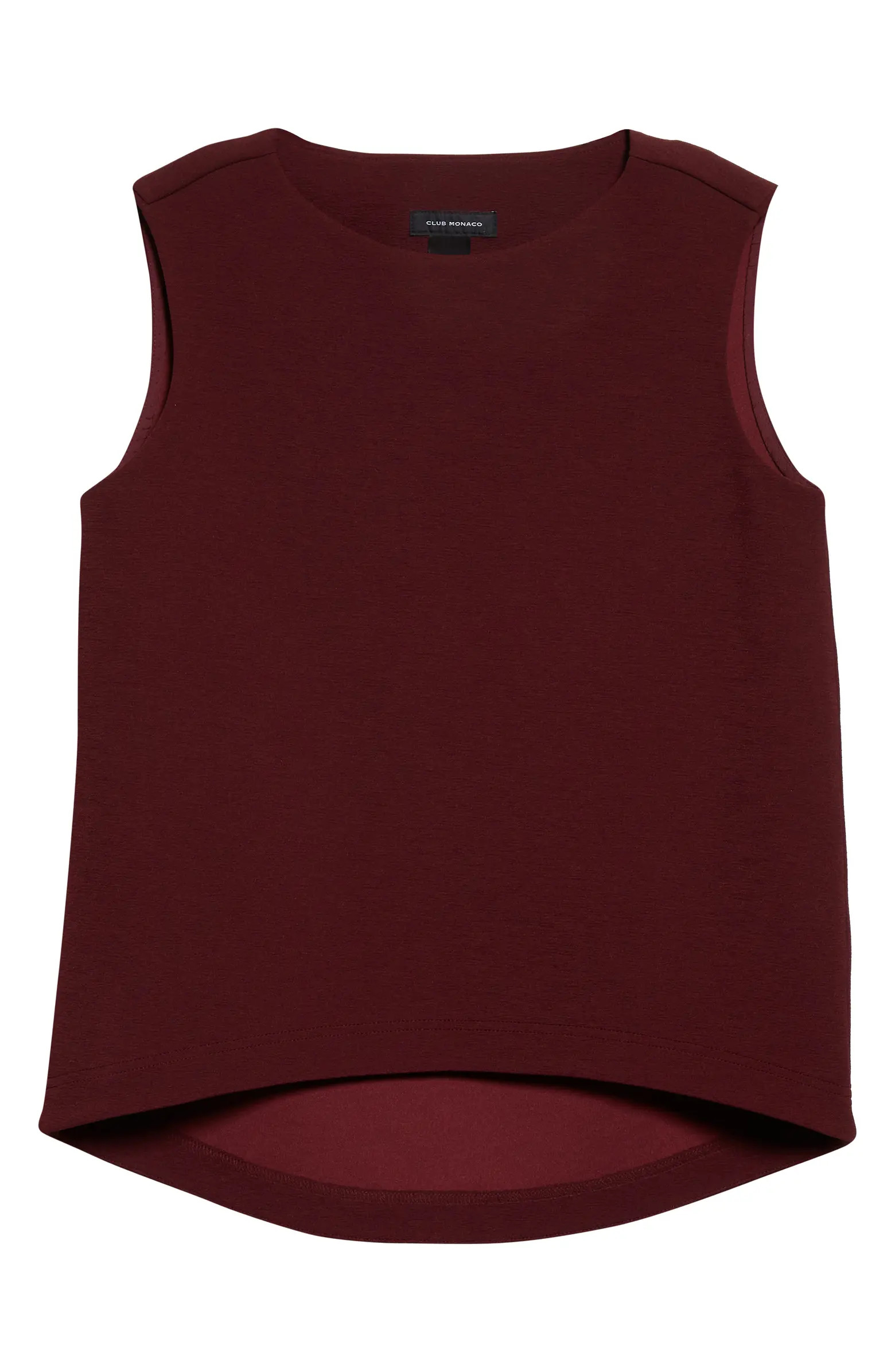 Sculptural Sleeveless Top | Nordstrom