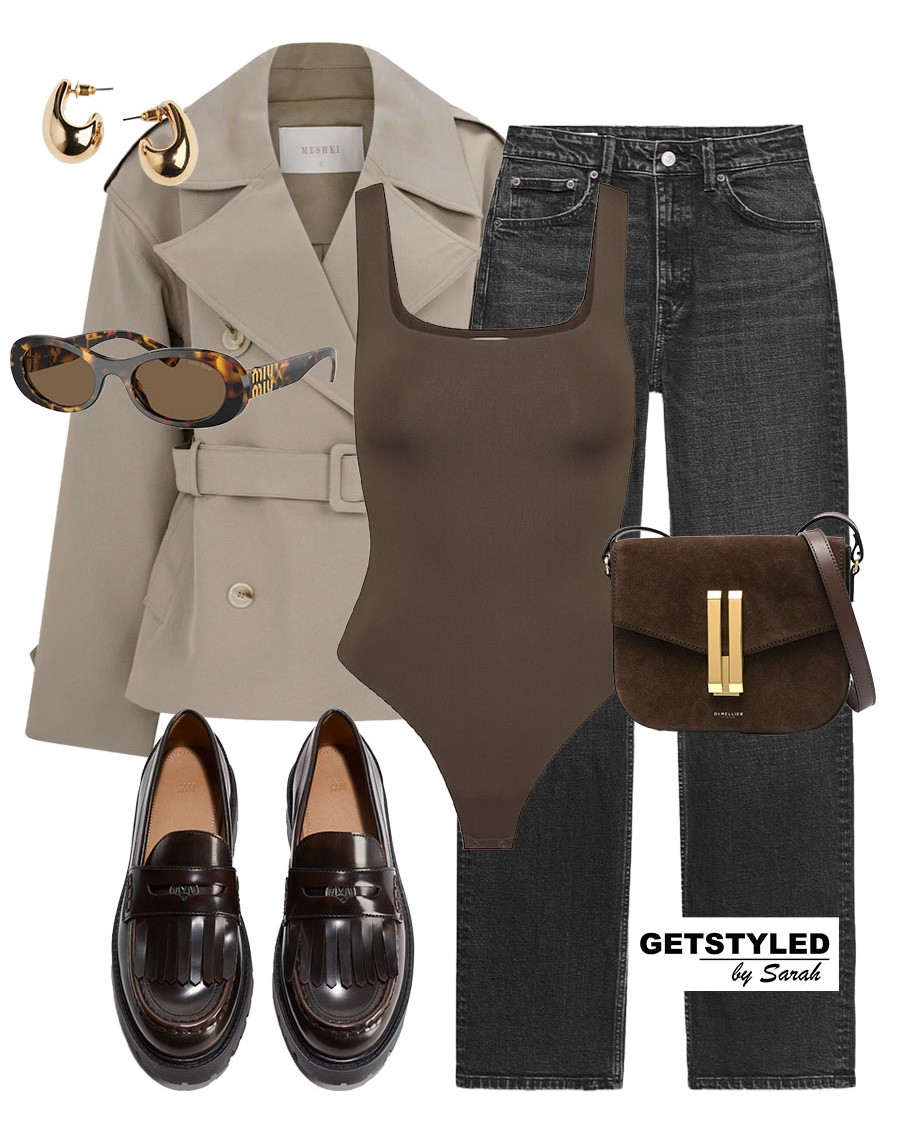 Trench coat styling 🫶🏼 A times staple piece for autumn, no matter if it’s long or short ✨

#Autumnstyle #fallfashion #trenchcoat #croptrench #coat #loafers 

#LTKstyletip #LTKbag #LTKshoes