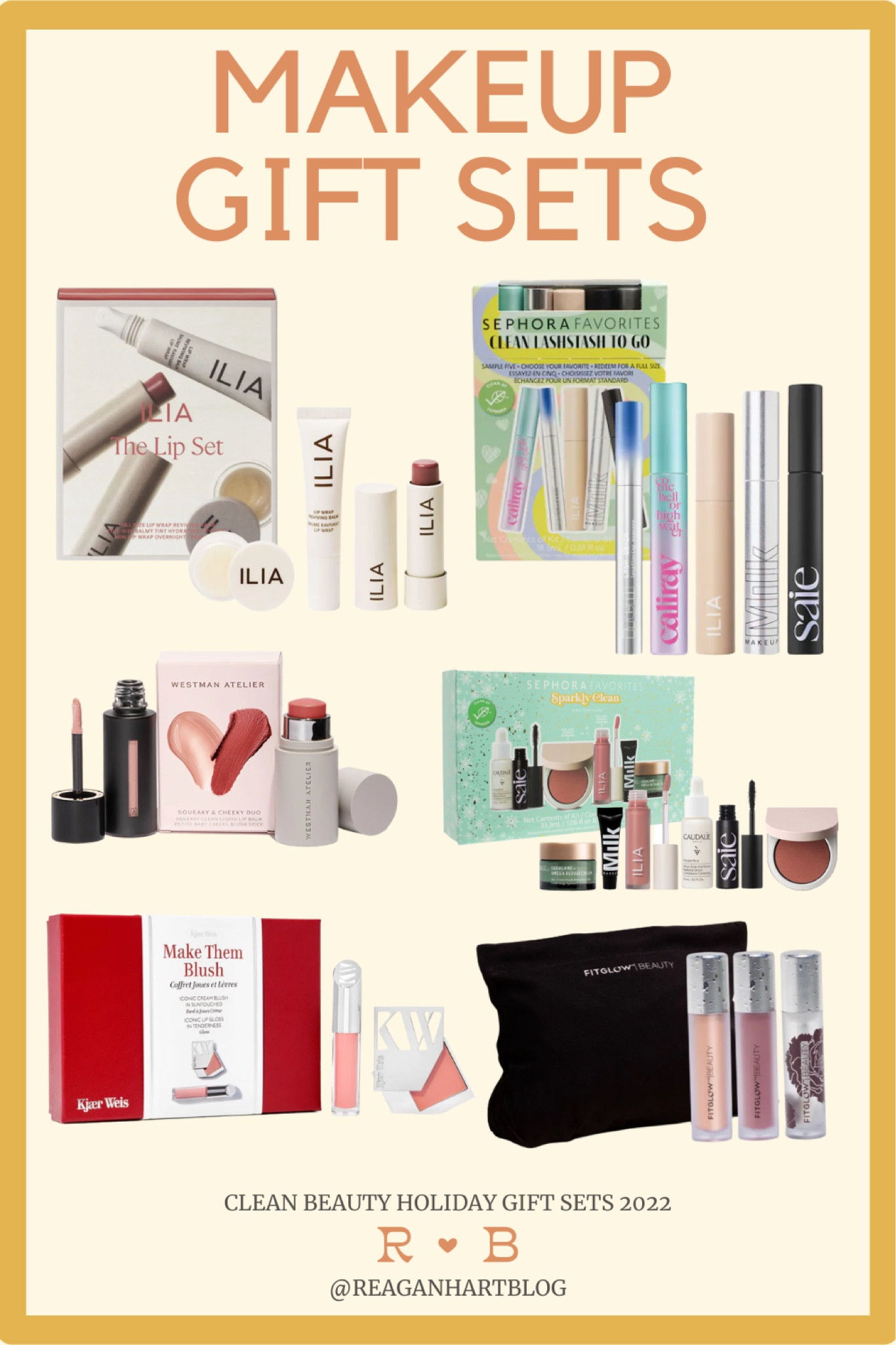 There are a TON of great Clean Beauty Holiday Gift Sets for 2022! Kjaer Weis, Westman Atelier, Sephora, Fitglow Beauty and Ilia are all showing up this holiday season! 

#LTKHoliday #LTKSeasonal #LTKsalealert