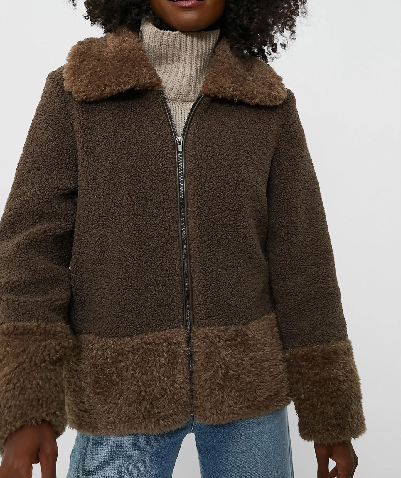 Brown Faux Fur Telluride Jacket curated on LTK