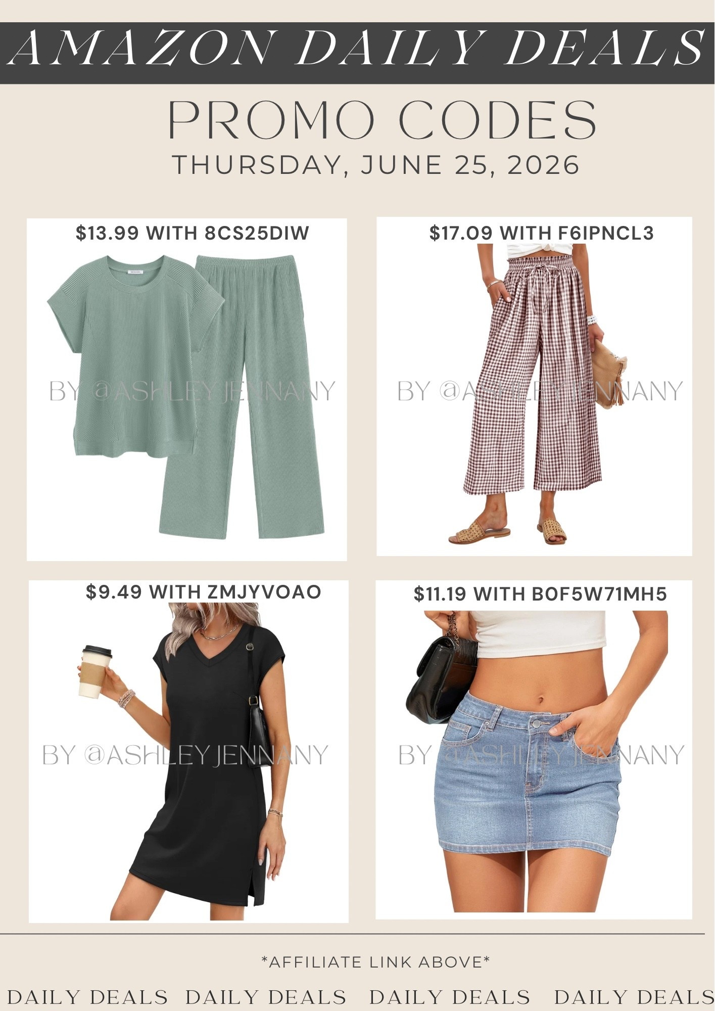Amazon deals

#LTKSaleAlert #LTKMidsize #LTKootd