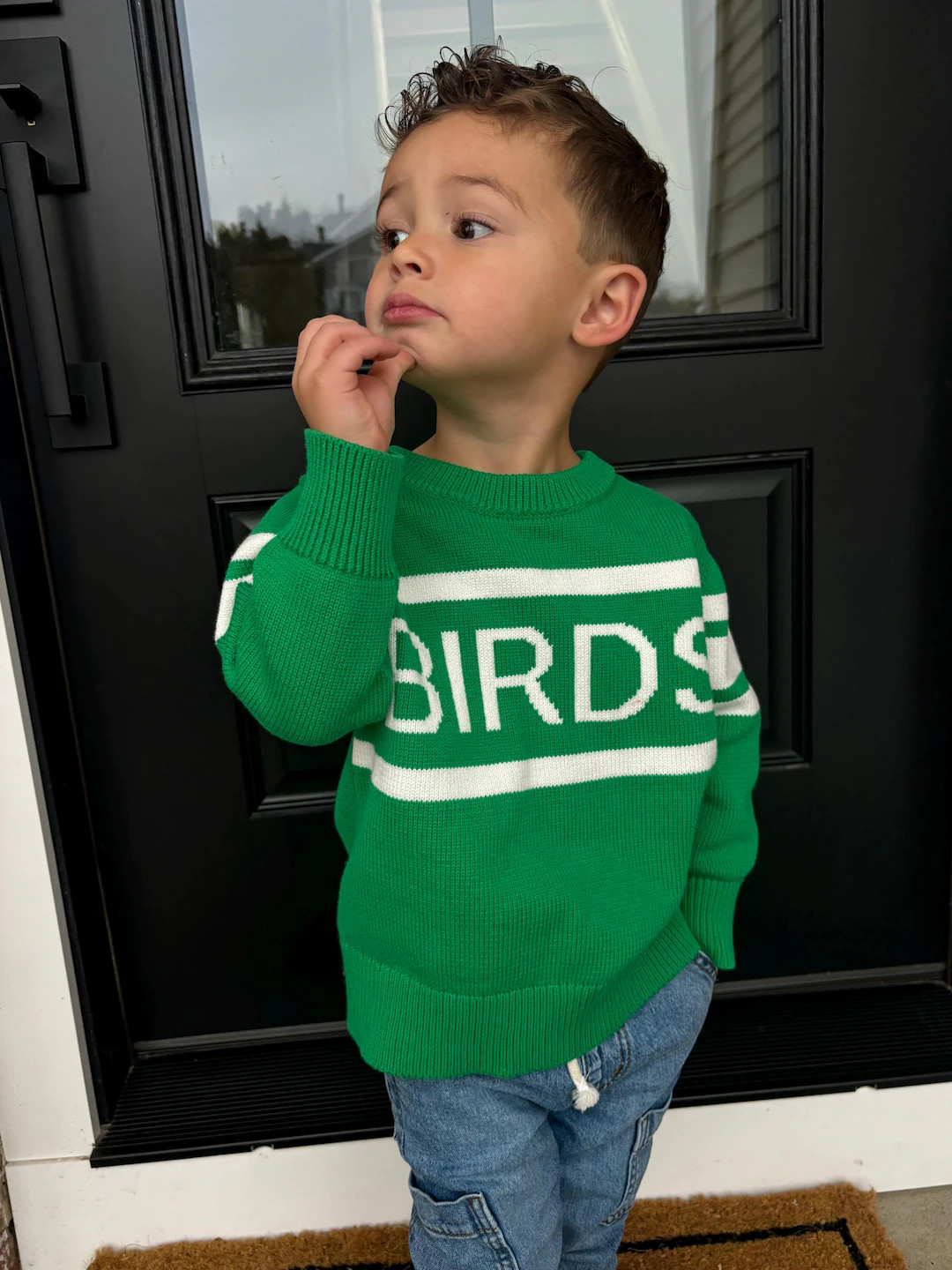 Kids Jacquard Philly Sweater - Etsy | Etsy (US)