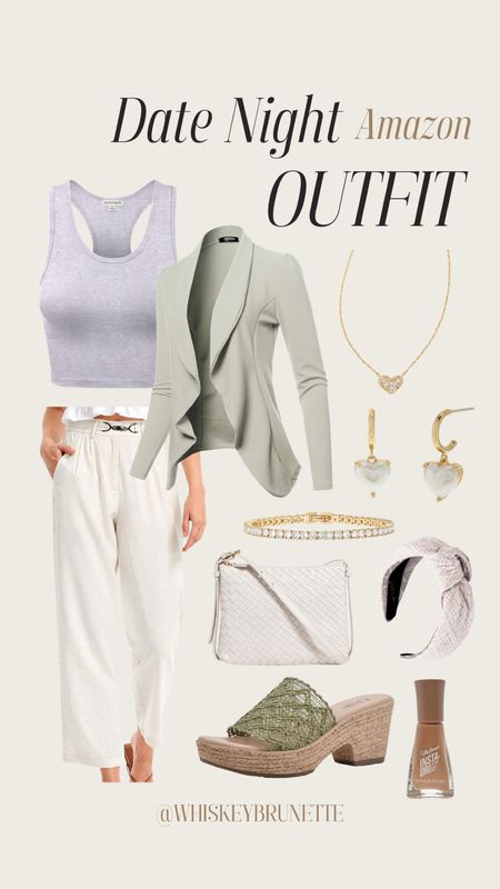 I’m crushing over this date night outfit from Amazon! How cute is the sage green jacket? Those white linen pants are just perfect for summer!

Date Night Outfit | Amazon Outfit | Summer Outfit

#LTKFindsUnder100 #LTKPlusSize #LTKStyleTip