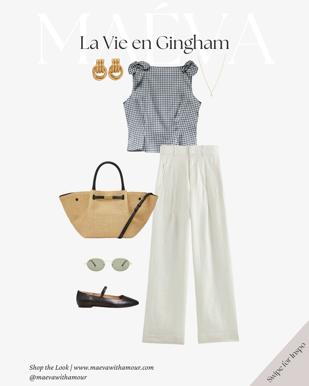 3 looks, one summer love story… in gingham 🤍 From a breezy sundress to crisp linen pairings, these outfits are a fresh take on this timeless print ✨ Light, playful, and easy to wear, perfect for sunny strolls, café moments, or packing for your next getaway! 

✨ Which look is your favorite?

❤️ Adore these looks? Comment SHOP to receive a DM with the link or head to the link in bio to shop the looks & more! 

👉 Save & Follow to discover French-inspired style and wardrobe tips, designed to elevate your everyday fashion!

With Amour, M.

#frenchstyle #capsulewardrobe  #summercapsule #wardrobeinspo #ootd #outfitinspo #gingham 


#LTKStyleTip #LTKTravel #LTKSummerEdit