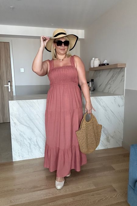 Linked similar options as this dress sold out 
Hat F&F Tesco