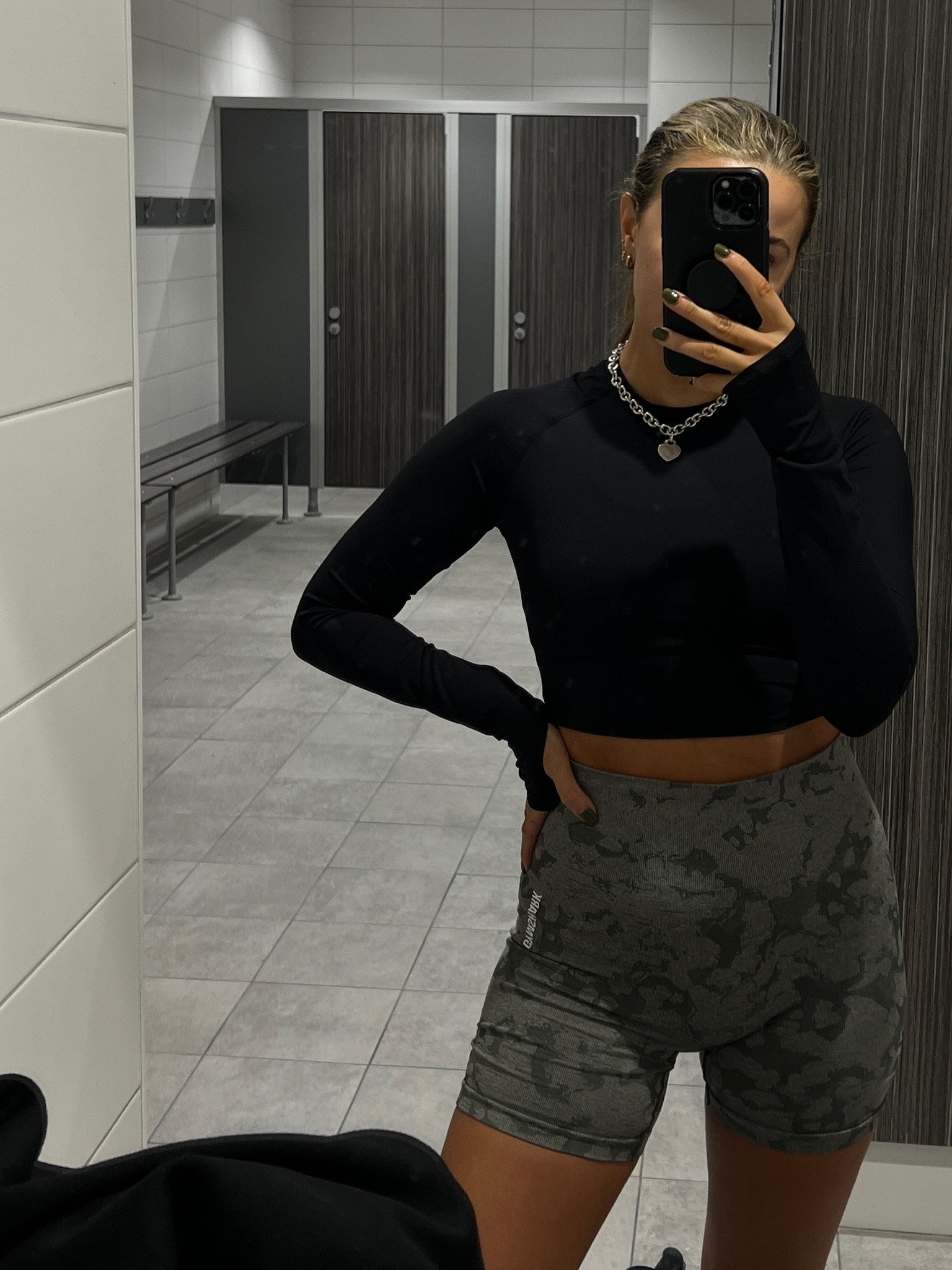 Todays gym outfit ft gymshark adapt camo shorts and adanola long sleeve crop - perfect for chucking a sweatshirt over for leg day 🍑💪🏼 

#LTKfit #LTKunder50 #LTKstyletip