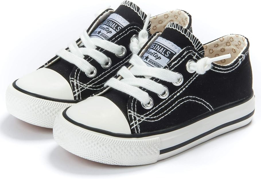 Weestep Toddler Little Kid Boys and Girls Slip On Canvas Sneakers | Amazon (US)