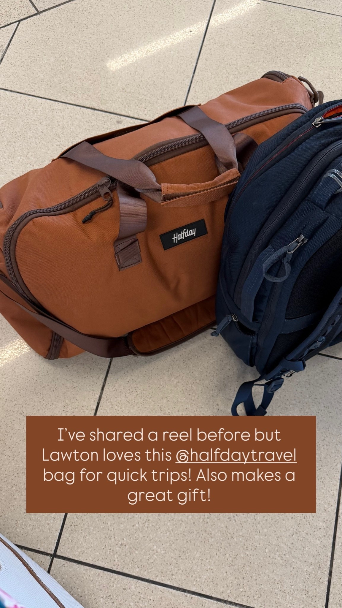 LCR fave overnight travel bag.