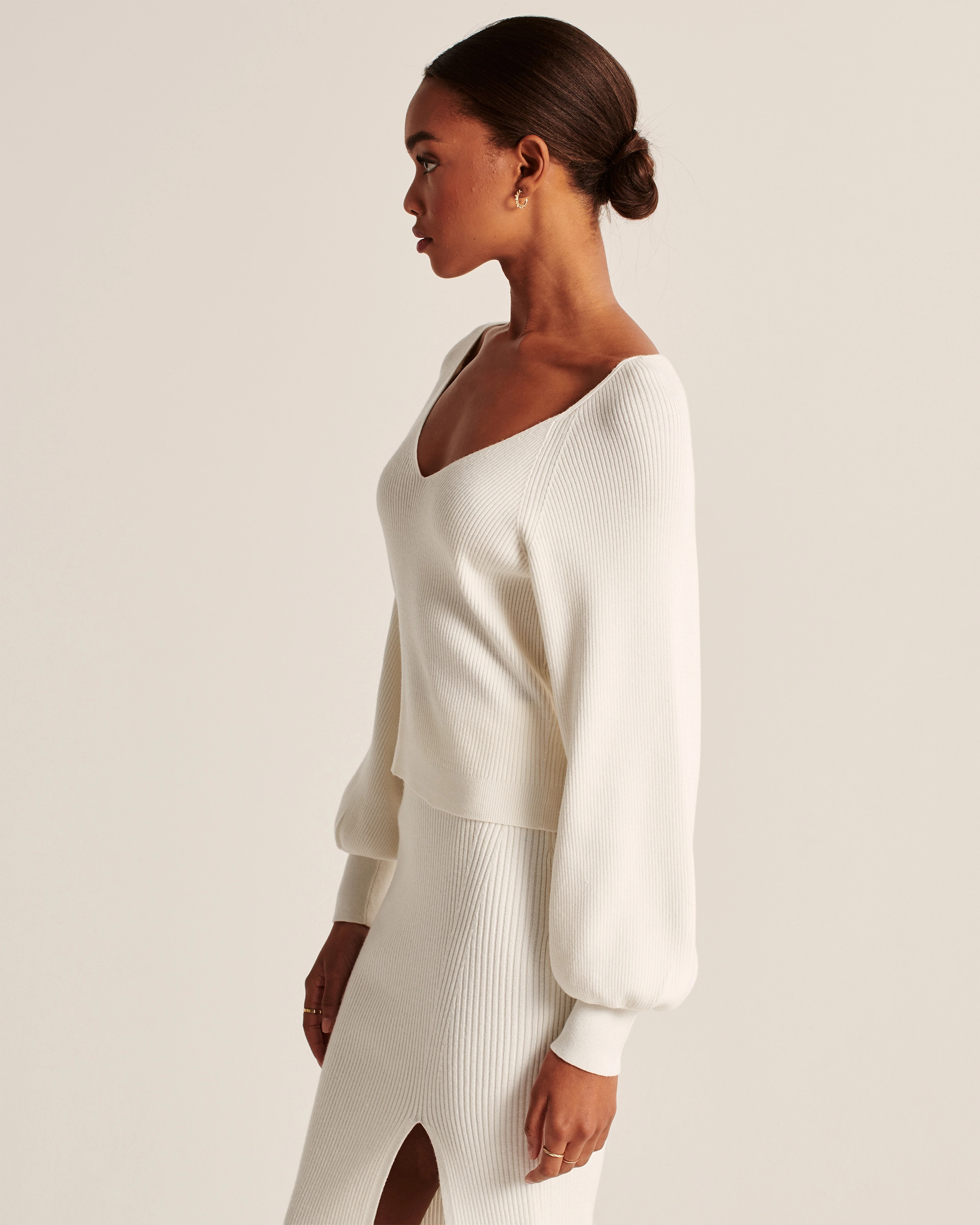 Puff Sleeve Sweater | Abercrombie & Fitch (US)