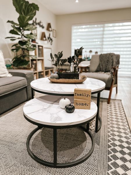 Loving my new nesting coffee tables…swapped out my glass rectangular table for this much more kid friendly style!

#LTKHalloween #LTKstyletip #LTKhome