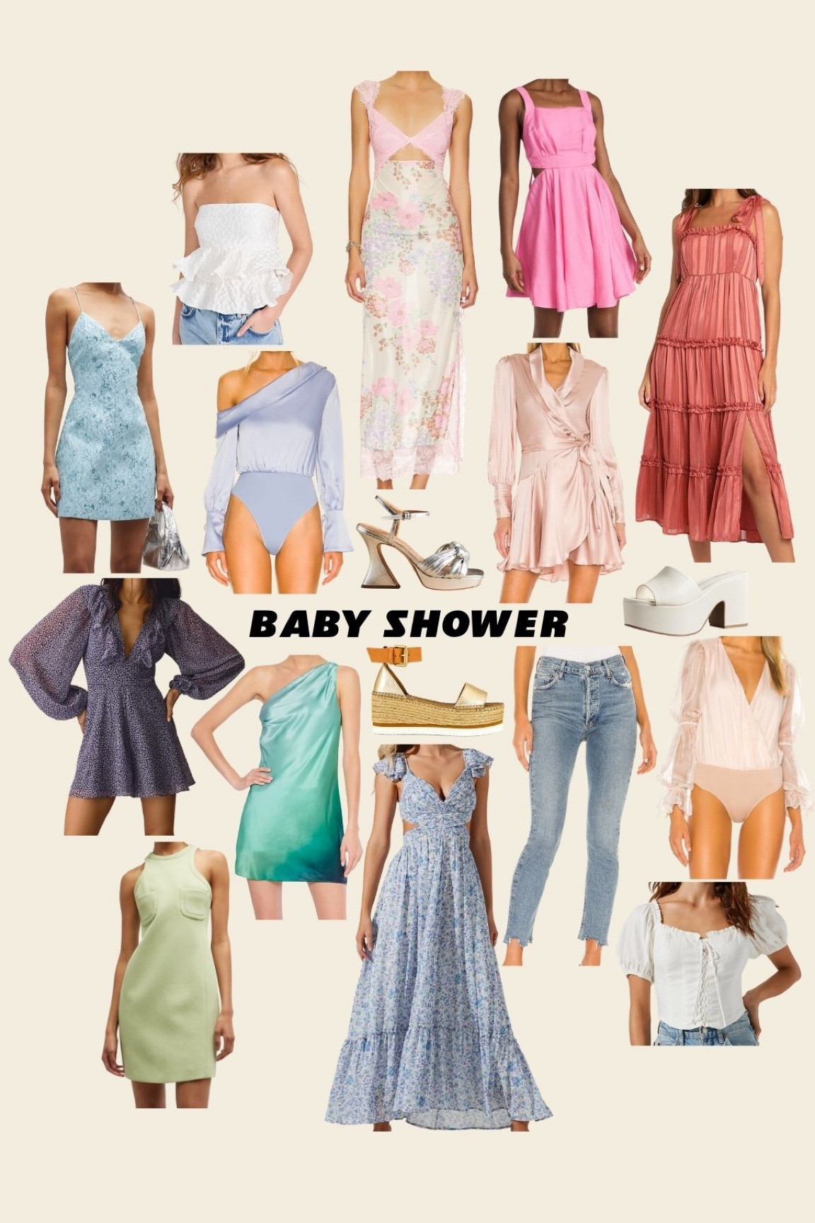 Baby Shower Looks 🍼 Team 💗 or 💙