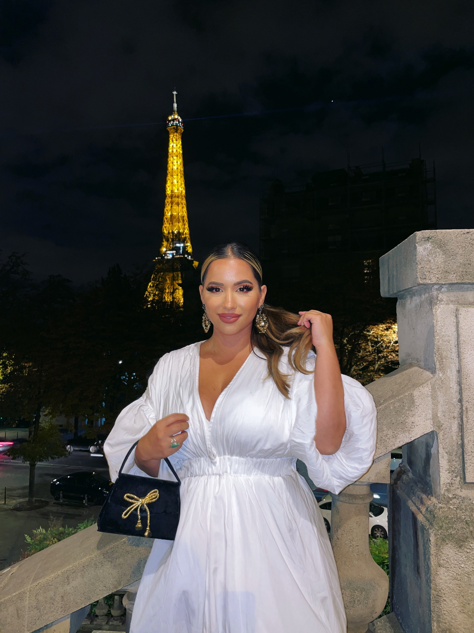 The ultimate Emily in Paris moment in this puff sleeve white cocktail dress. Comfortable to wear all night, but chic enough for any occasion. The earrings in this image were purchased from a local boutique in Paris and the handbag is a thrifted vintage find with a metal gold bow brooch attached. I’ve included some options with a similar feel linked below. 📸💫👸🏽🤩

Paris, France, cocktail dress, vintage fashion, thrifting, puff sleeve dress, white, crystal earrings, travel fashion, travel style, vacation fit

#LTKtravel #LTKstyletip #LTKeurope