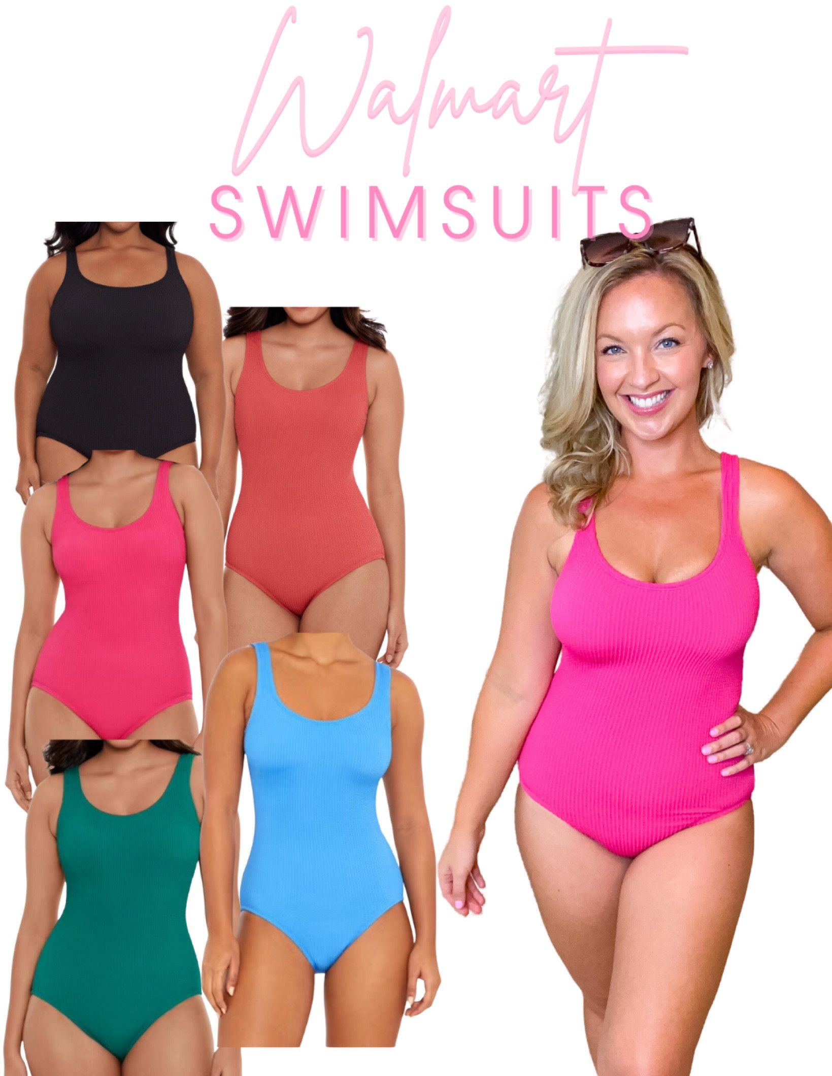 Swimsuit new arrivals at Walmart! This one piece swimsuit is so flattering with full coverage ! The perfect swimsuit for moms!  Under $30!🩱Wearing size Medium 

Vacation outfits cruise outfits mom  bathing suit pink swimsuit Walmart bathing suit swimwear spring break
#walmartfashion #IYWYK
#walmartpartner



#LTKfindsunder50 #LTKswim #LTKmidsize
