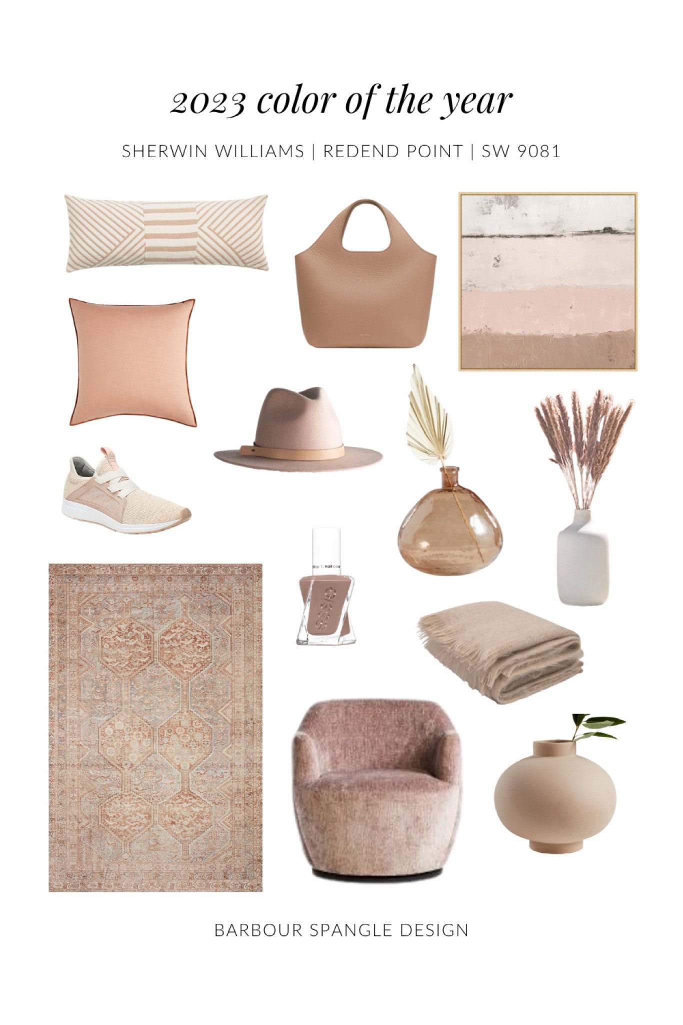 The home decor paint color of the year is Redend Point by Sherwin Williams! Pink decor is in! Here are some ideas for adding this trend to your home and life!

#LTKstyletip #LTKhome #LTKunder100