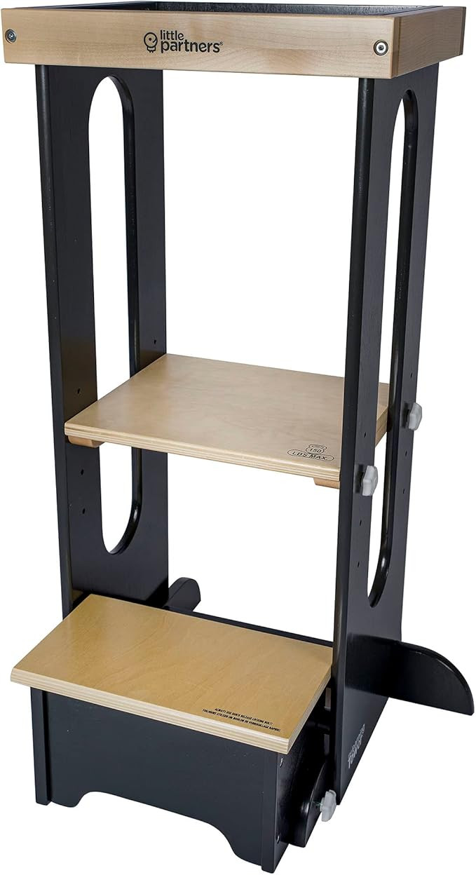 Little Partners Explore n Store Learning Tower Kids Adjustable Height Kitchen Step Stool for Todd... | Amazon (US)