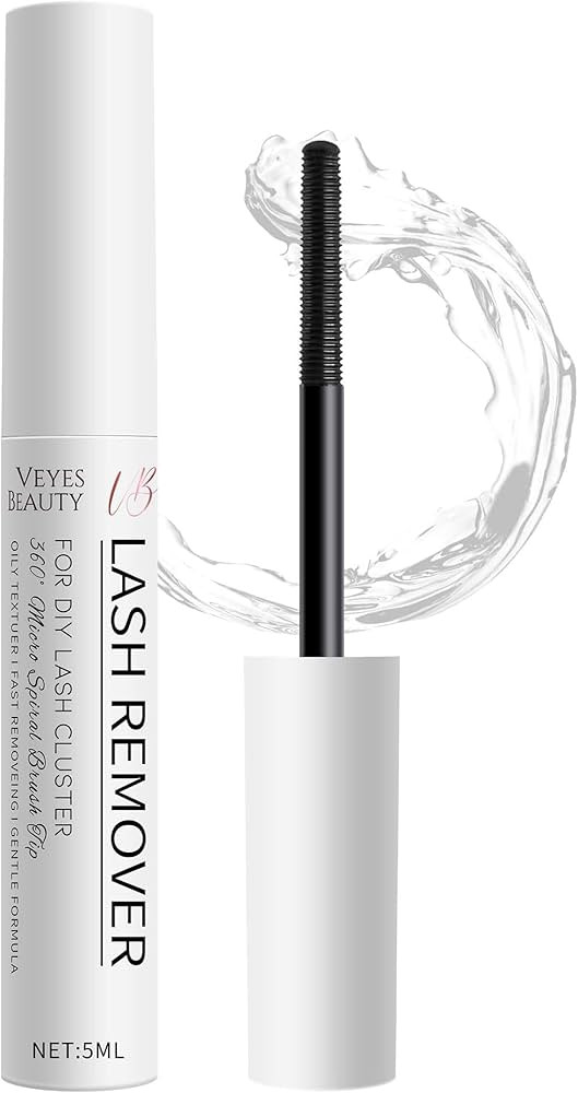 VEYESBEAUTY Cluster Lash Glue Remover 5ML Eyelash Remover for DIY Lash Extensions at home Clear R... | Amazon (US)