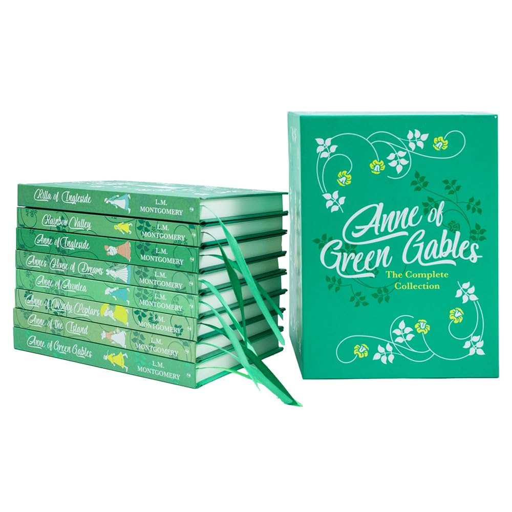 The Complete Collection of Anne of Green Gables 8 Hardback Deluxe Set: Anne of Green Gables, Anne... | Amazon (US)
