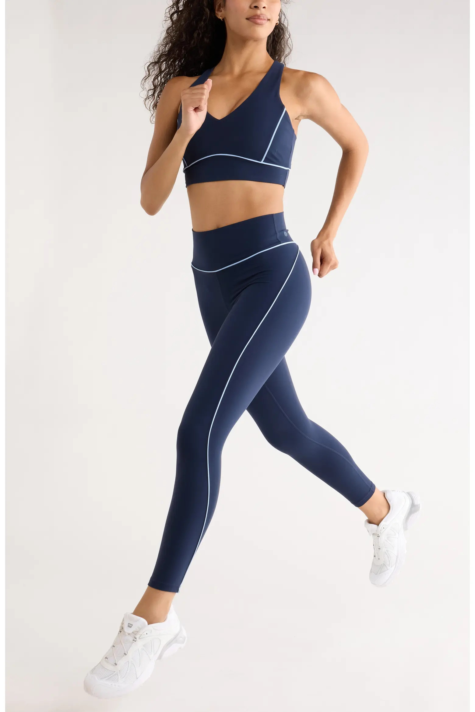 Studio Luxe Piped Sports Bra (Women) | Nordstrom | Nordstrom