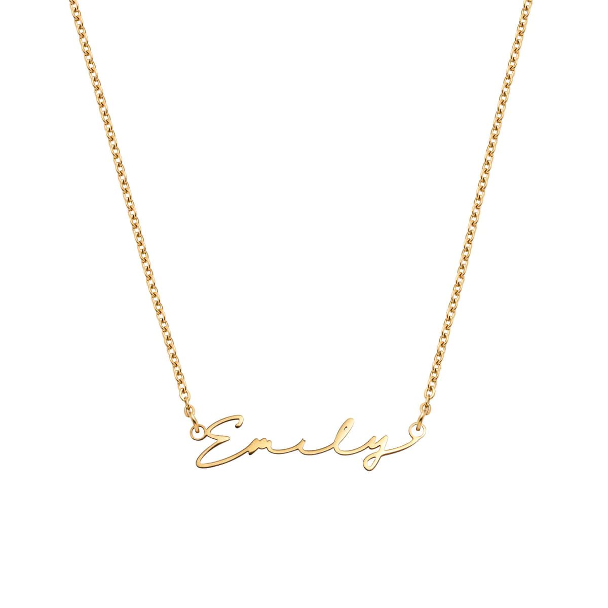 Signature Name Necklace (Gold) | Abbott Lyon