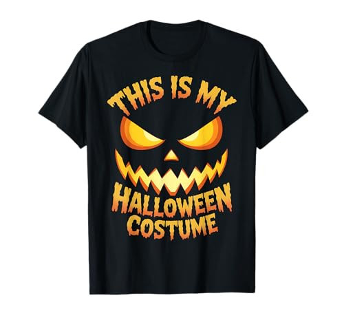 Funny This is My Halloween Costume Shirt Women Kids Men T-Shirt | Amazon (US)