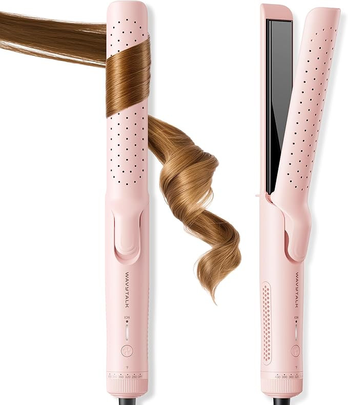 Wavytalk Airflow Styler Curling Iron, Cool Curl, 360° Cool Air Lock in Style for Lasting Curls, ... | Amazon (US)