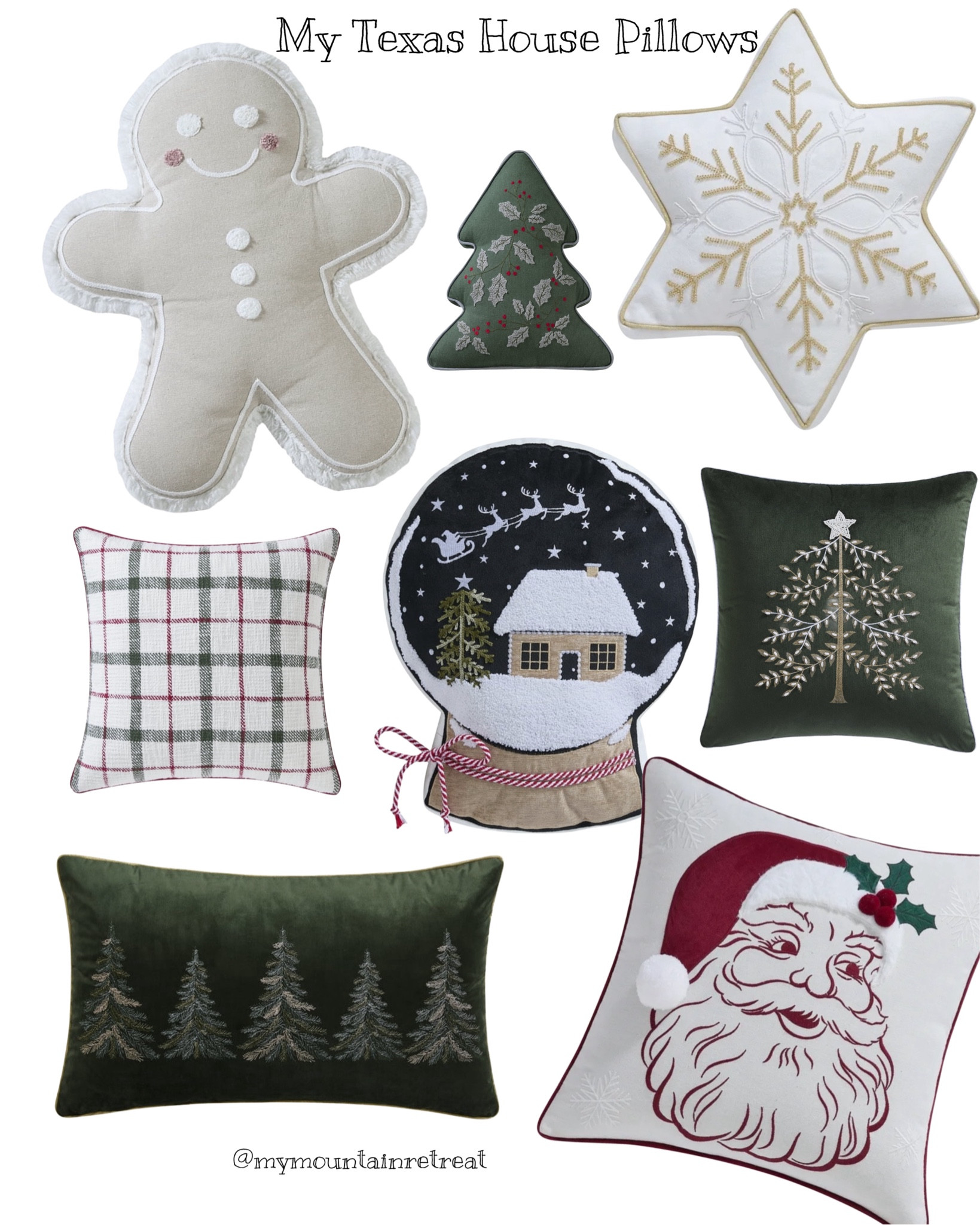 My Texas House Christmas Pillows 

#LTKSeasonal #LTKHoliday #LTKHome