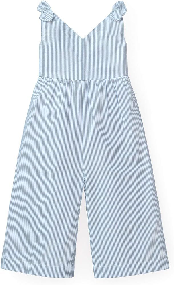 Girls' Wide Leg Sleeveless Jumpsuit with Bow Shoulders | Amazon (US)