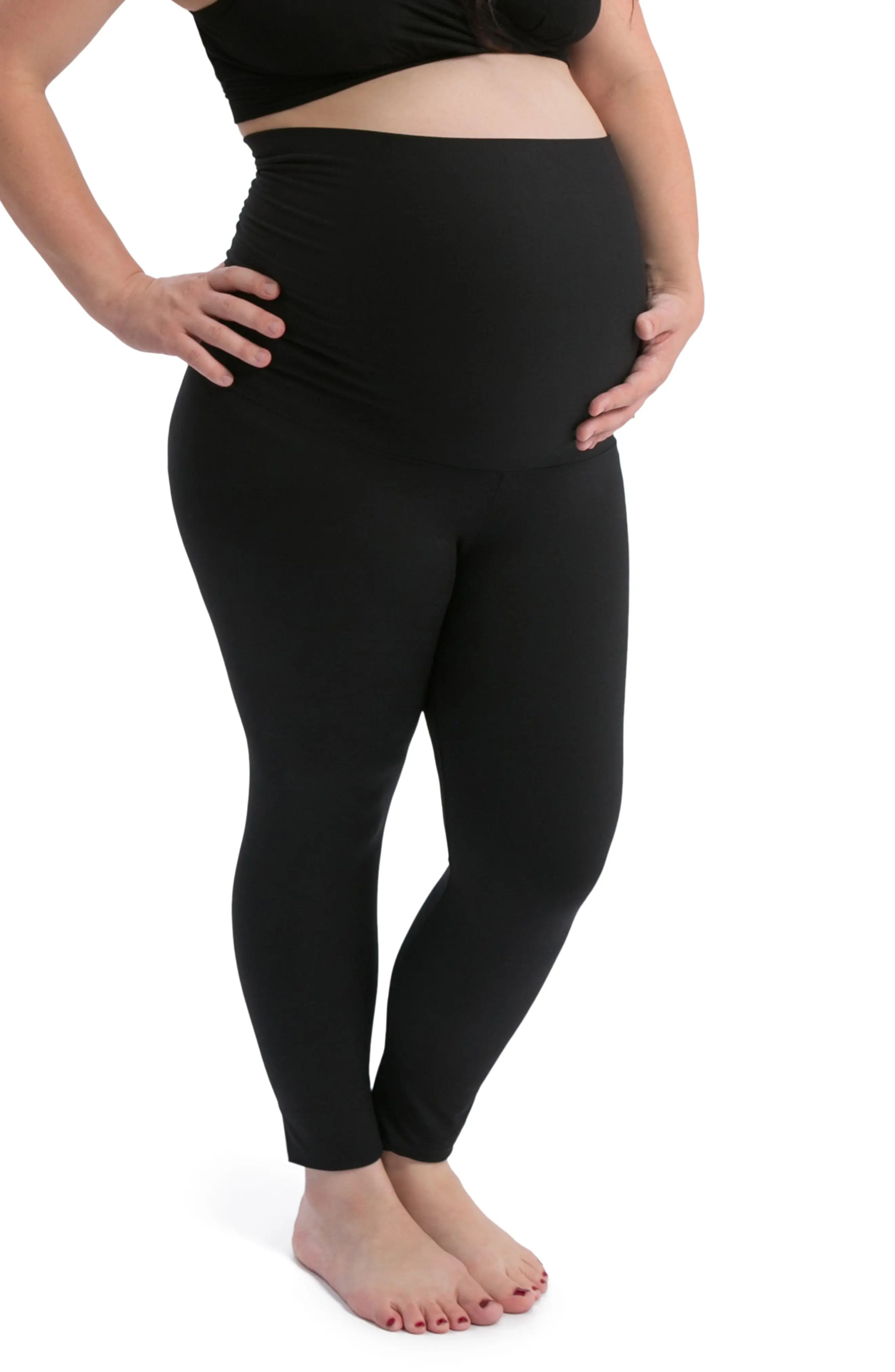Kindred Bravely Maternity/Postpartum Support Leggings in Black at Nordstrom, Size Medium | Nordstrom