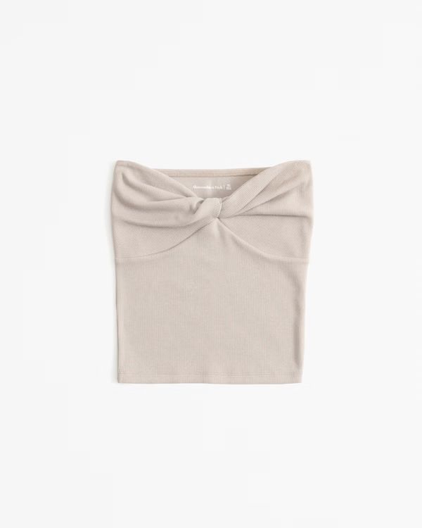 Women's Rib Twist Tube Top | Women's Tops | Abercrombie.com | Abercrombie & Fitch (US)