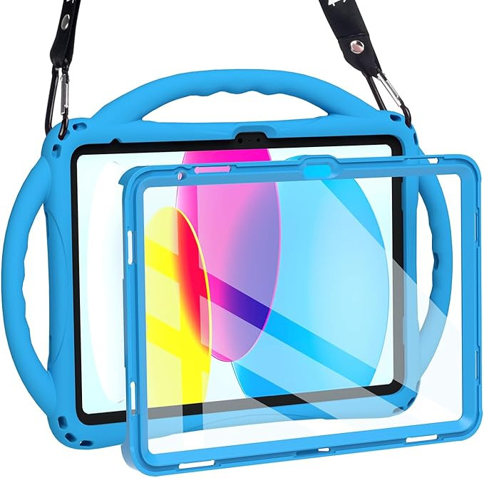 TOPESCT Kids Case for iPad A16 11th/10th Generation (2025/2022) 11inch/10.9inch- Made of Kid-Frie... | Amazon (UK)