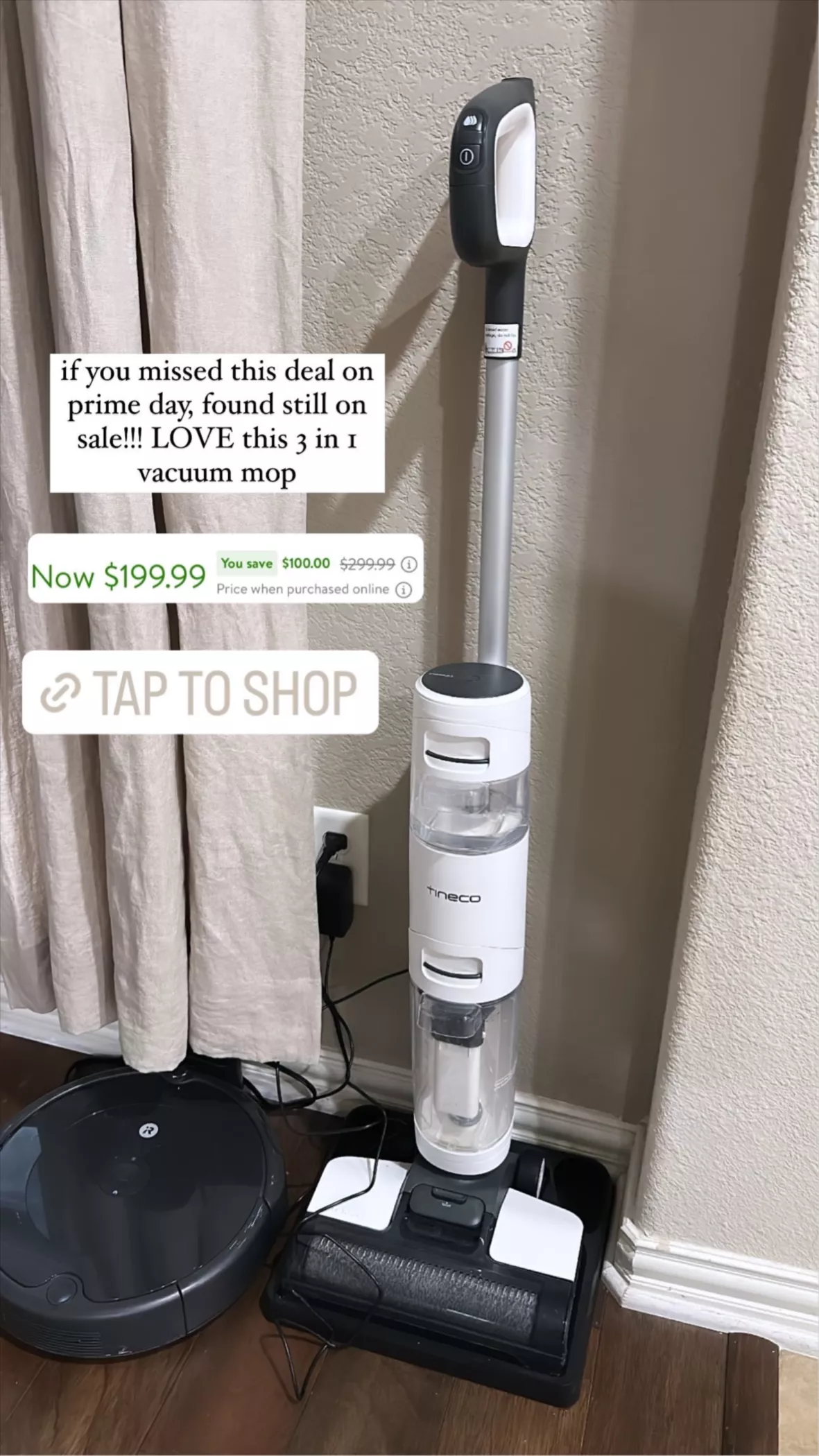 Tineco iFloor 3 Wet Dry Vacuum Cleaner 
