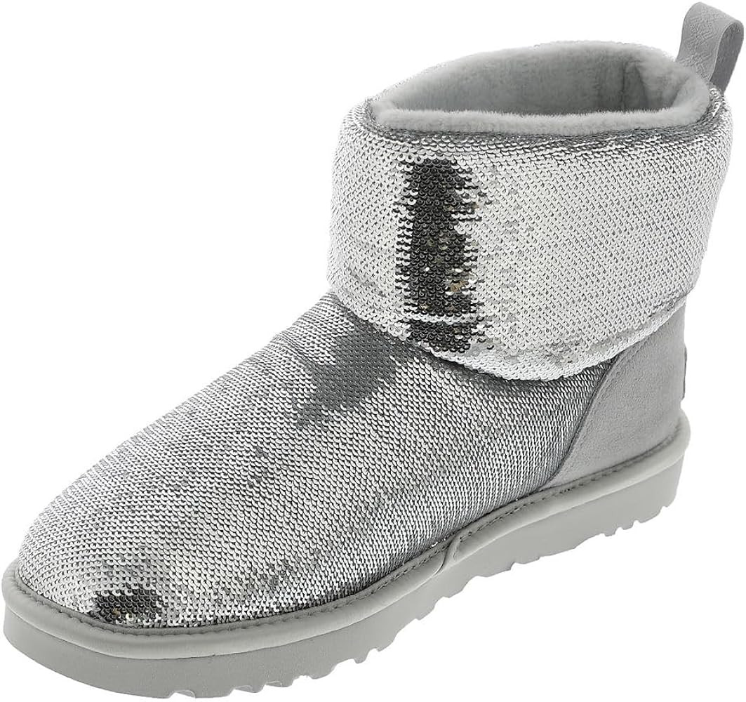 UGG Women's Classic Mini Mirror Ball Fashion Boot | Amazon (US)