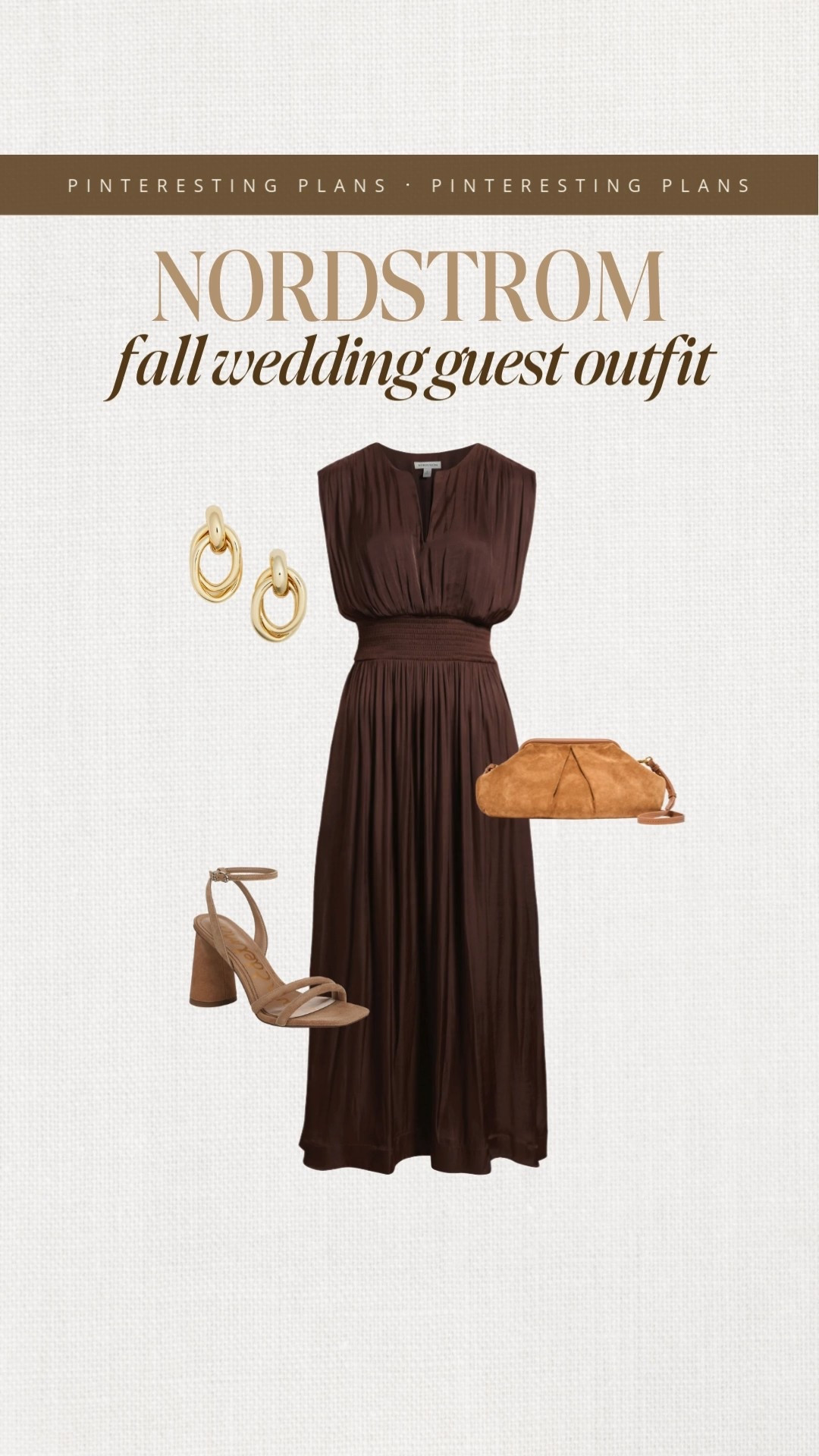 Nordstrom fall wedding guest dress 🙌🏻🙌🏻

High heels, midis dress, fall wedding guest, clutch purse, earrings 

#LTKFindsUnder100 #LTKWedding #LTKStyleTip