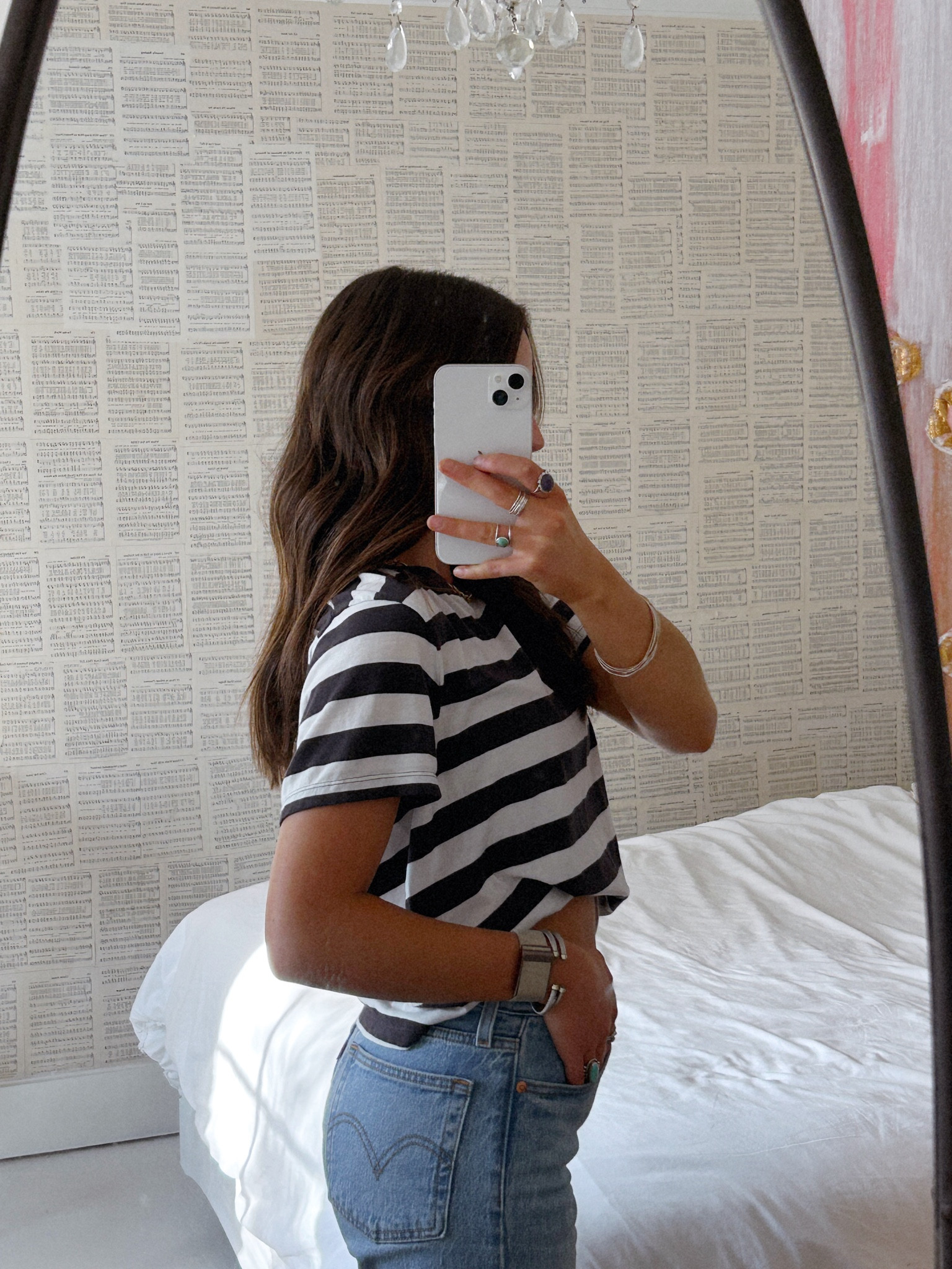 Who doesn’t love a good striped tee for spring + summer?  I wear this one ALL the time⚡️

#LTKstyletip #LTKworkwear #LTKbeauty