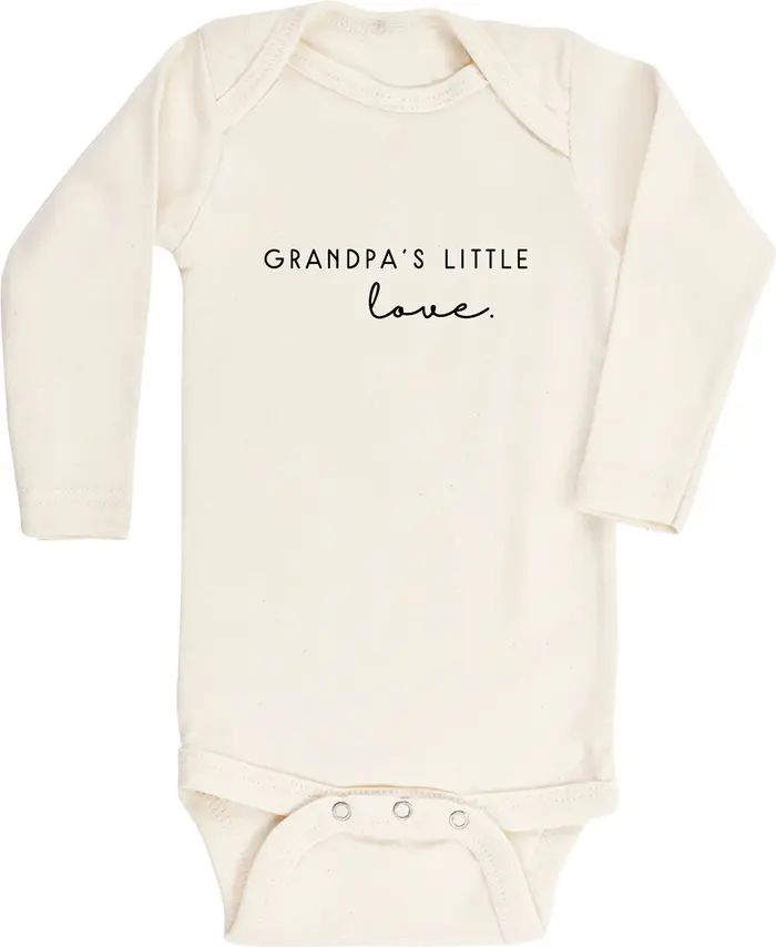 Tenth & Pine Grandpa's Little Love Long Sleeve Organic Cotton Bodysuit | Nordstrom | Nordstrom