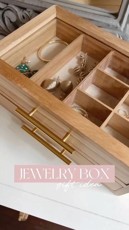 A jewelry box is a great gift idea for her! This one is from Target! #loverlygrey #ad 

#LTKHoliday #LTKunder50 #LTKGiftGuide