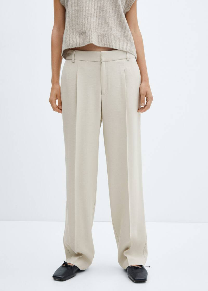 Trousers for Woman 2023 | Mango Canada | Mango Canada