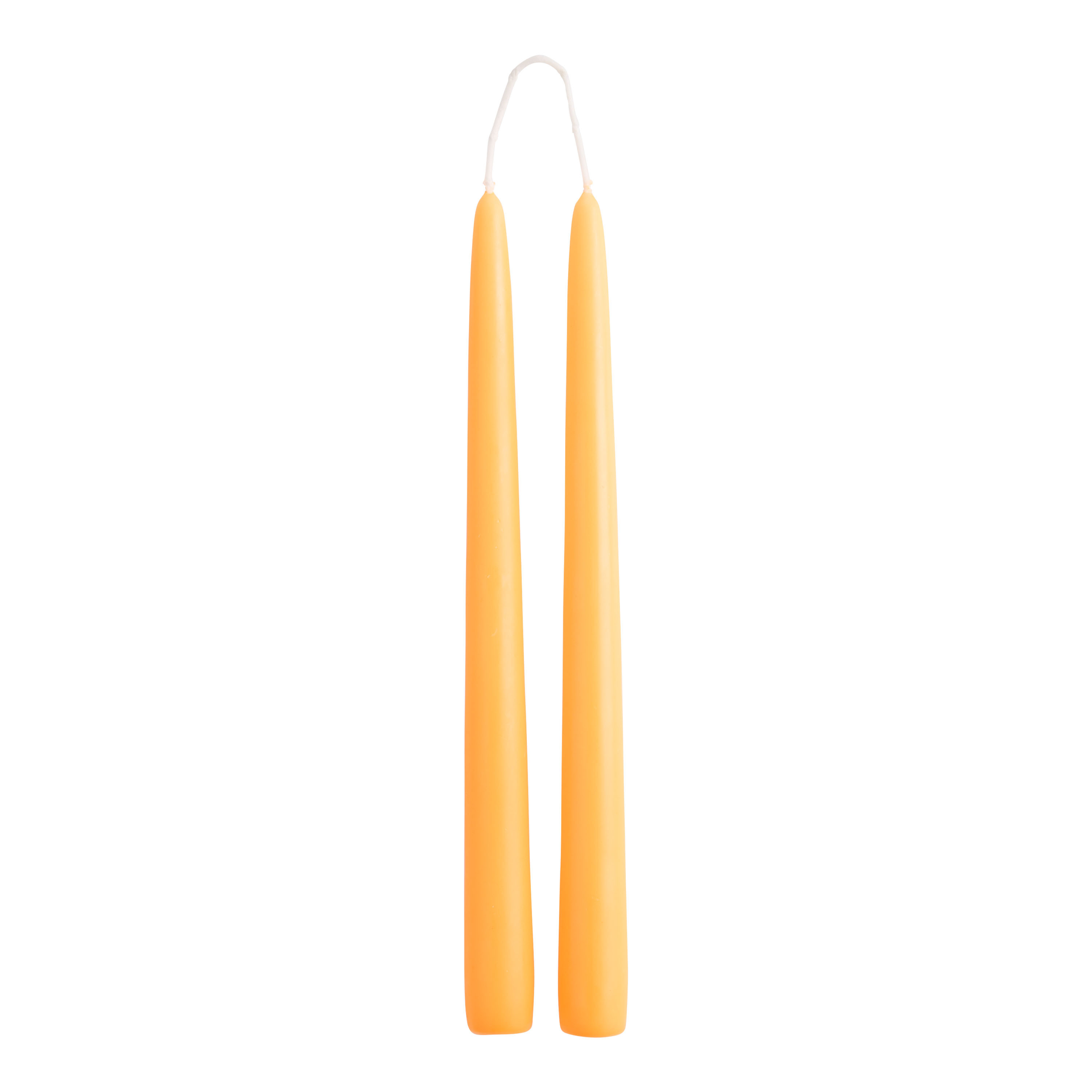 Neon Hand Dipped Taper Candles 2 Pack | World Market