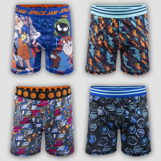 Boys' Space Jam 4pk Underwear | Target