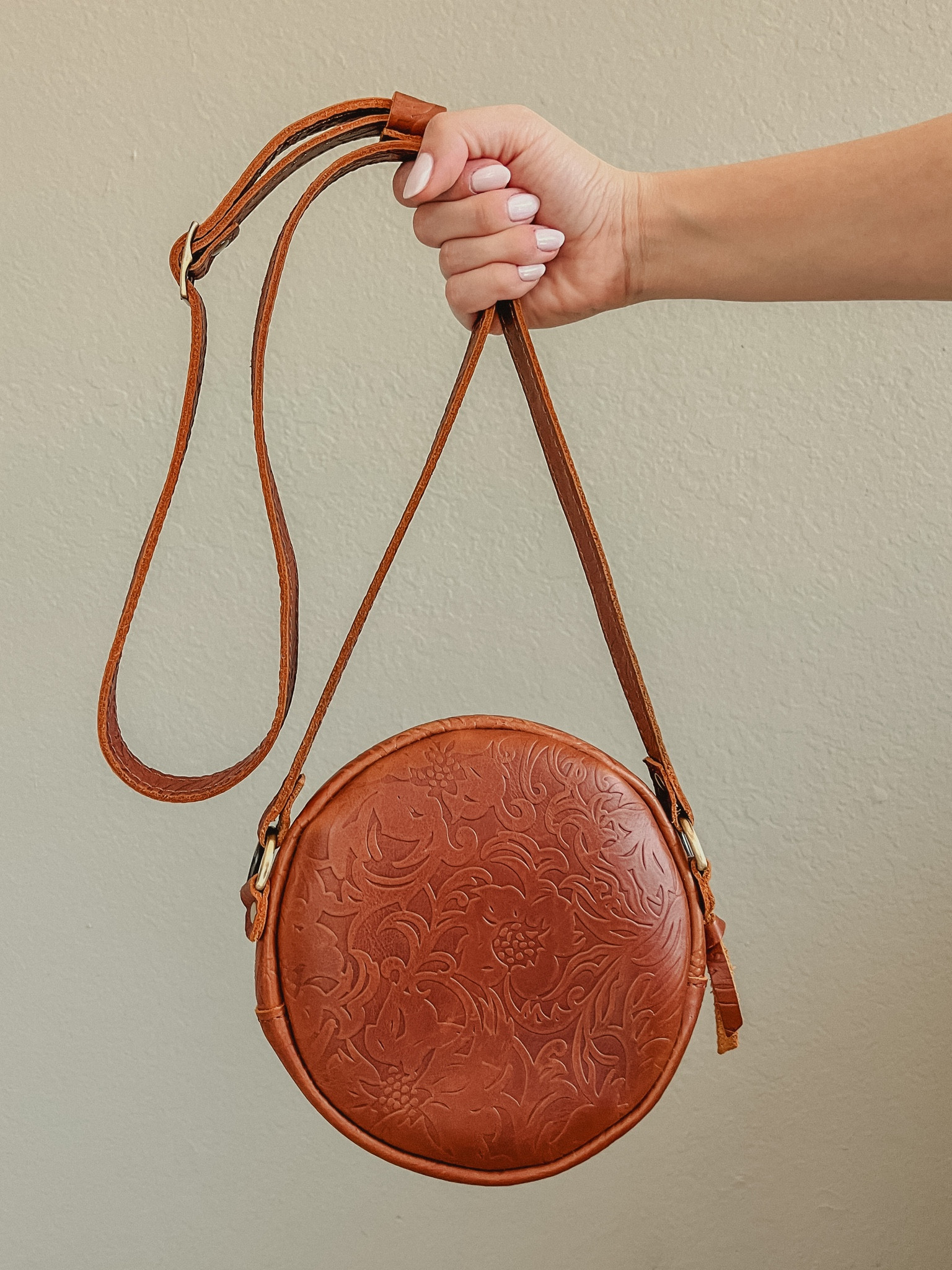 Shout out to this gorgeous bag from Portland Leather. 

It’s small circle bag. Fits my daily essentials. Absolutely love! 

#LTKGiftGuide