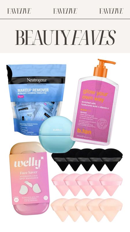 Beauty & Skincare Fave Five feat. Neutrogena, b.tan, Welly, Bubble, Walmart

#LTKBeauty #LTKTravel #LTKFindsUnder50