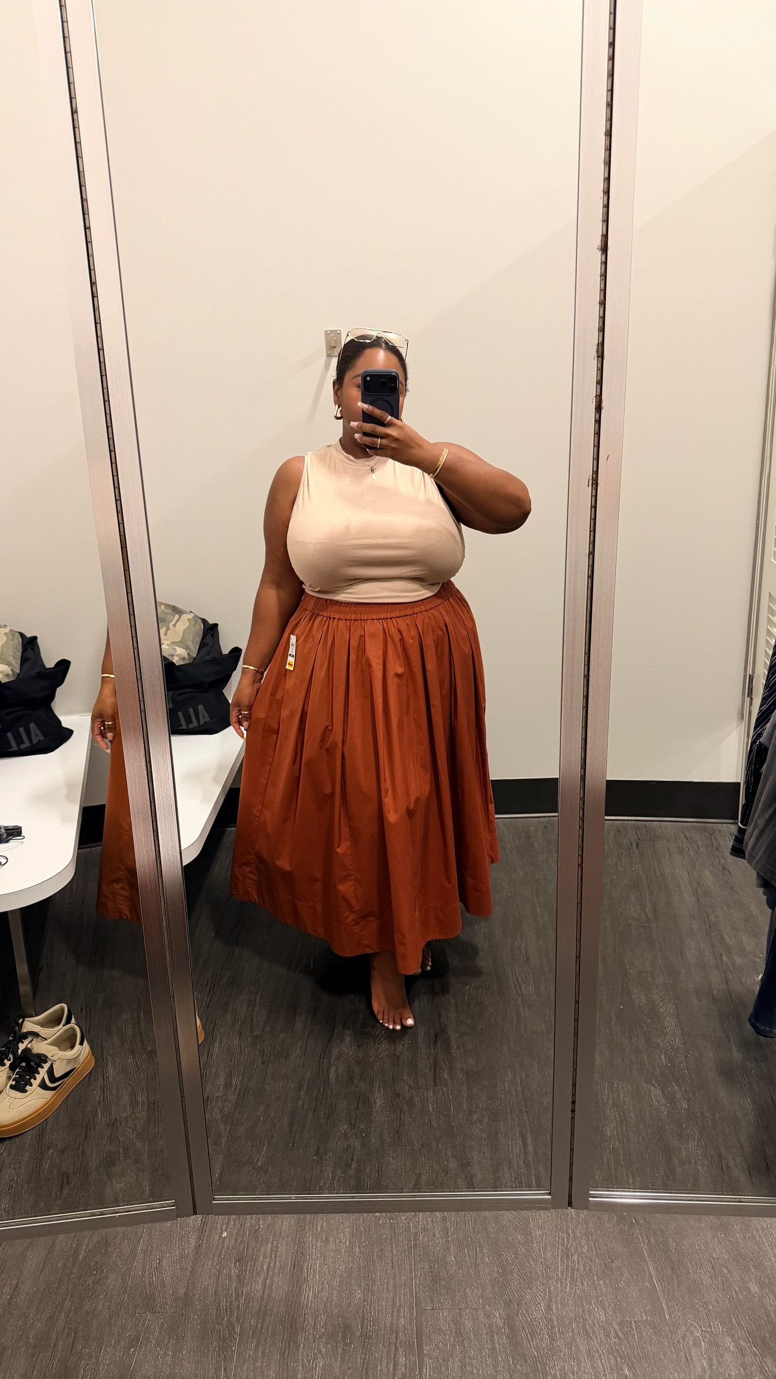 Love this look to wear now or later with a sweater or coat when it gets a bit colder. We love a look we can wear year round!

Fall transitional style. Plus size fashion. Macys Haul.

#LTKPlusSize #LTKootd #LTKgrwm