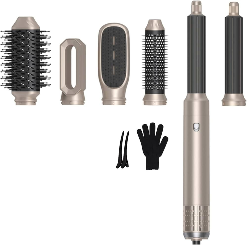 Hair Dryer Brush Blow Dryer Brush in One 6 in 1 Hair Styler 110,000 RPM Air Curler Wrap Styler Ho... | Amazon (US)