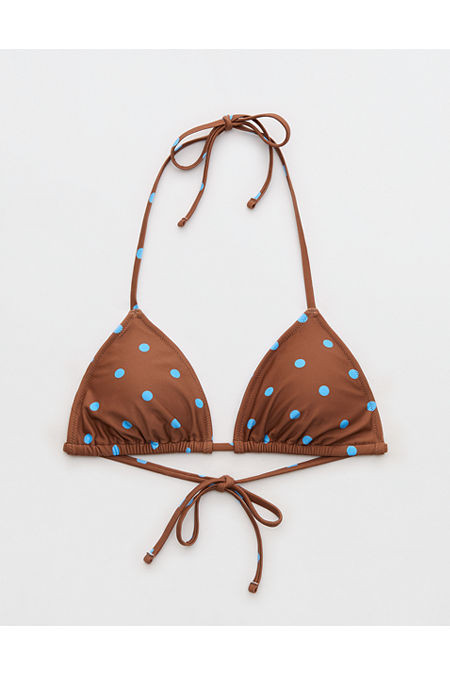 Aerie String Triangle Bikini Top Women's Universe XXS | American Eagle Outfitters (US & CA)